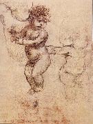 LEONARDO da Vinci Studies of children Spain oil painting reproduction